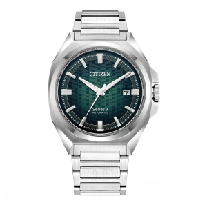 Citizen Watch Series 8 831 Automatic Tokyo Skyline Green Dial