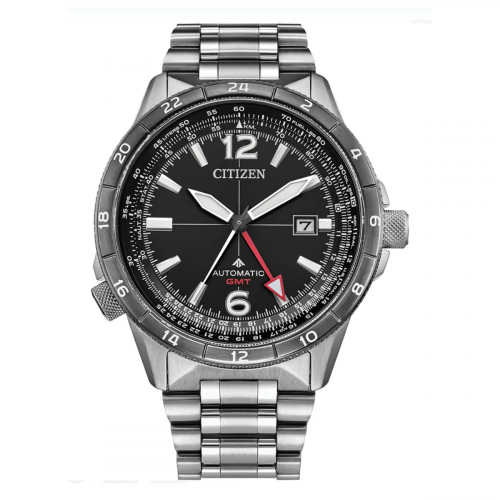 Citizen Watch Promaster Sky Automatic GMT Air Pilot NB6046-59E |  Wondersmall.com